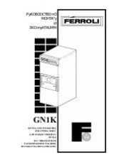 Инструкция для Ferroli GN1 K